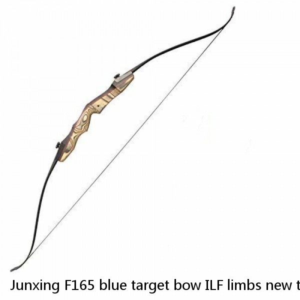 Junxing F165 blue target bow ILF limbs new take down bow
