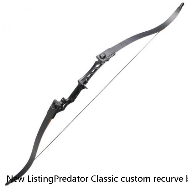 New ListingPredator Classic custom recurve bow RH 62