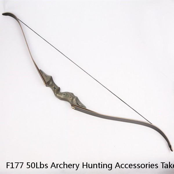 F177 50Lbs Archery Hunting Accessories Take Down Modern Recurve Bow for Shooting