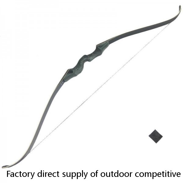 Factory direct supply of outdoor competitive bow sports equipment 54 inch F177 American hunting bow recurve bow shooting