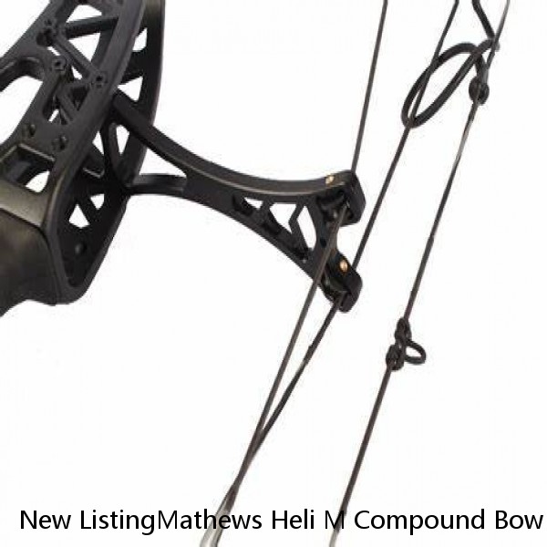 New ListingMathews Heli M Compound Bow W/ Case, Arrows - RH - Unknown Draw Length, Weight