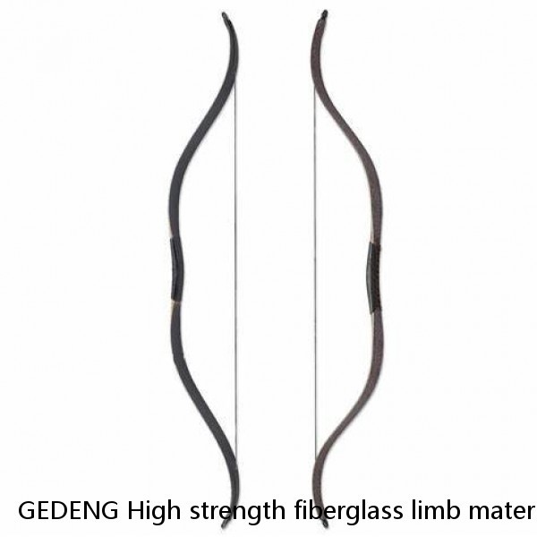 GEDENG High strength fiberglass limb material multi-color recurve takedown bow for sale