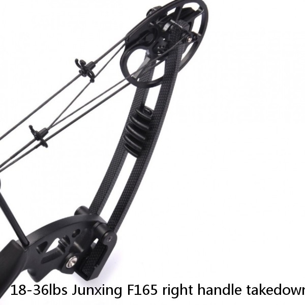 18-36lbs Junxing F165 right handle takedown recurve bow for Archery shooting