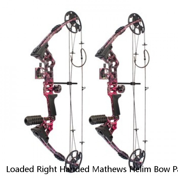 Loaded Right Handed Mathews Helim Bow Package- 30"/60 to 70 lb- Helium, Heli M