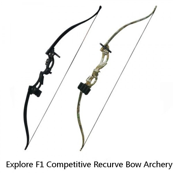 Explore F1 Competitive Recurve Bow Archery Adult Competitive Sports Competition Training Recurve Set