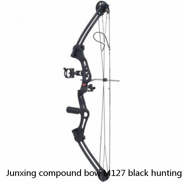 Junxing compound bow M127 black hunting bow for sale