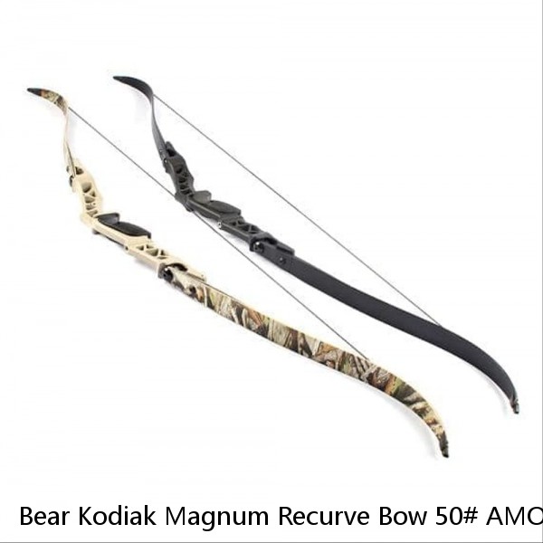 Bear Kodiak Magnum Recurve Bow 50# AMO 52" KU62551