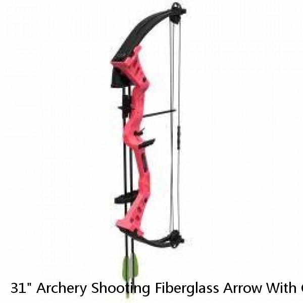 31" Archery Shooting Fiberglass Arrow With Glue on Arrow tips 6mm/7mm Fiber glass arrows