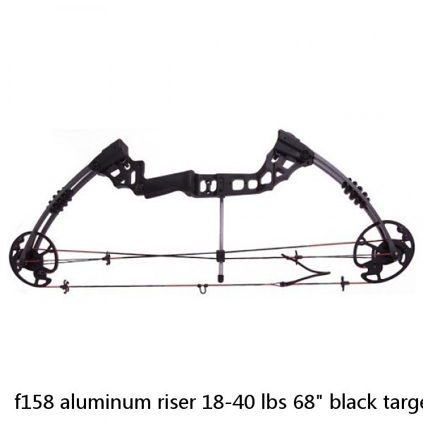 f158 aluminum riser 18-40 lbs 68" black target archery wholesale junxing take down bow shooting bow for sale