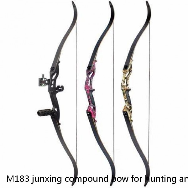 M183 junxing compound bow for hunting and fishing