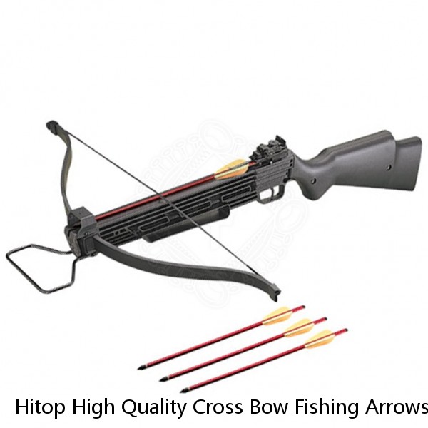 Hitop High Quality Cross Bow Fishing Arrows 16 Inch Carbon Crossbow Bolts Bow Arrow Crossbow With Arrows